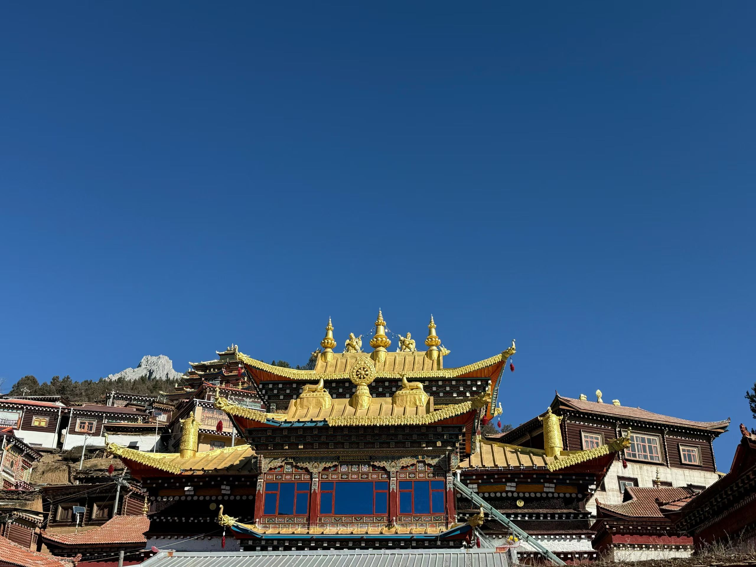 嘎绒寺光华殿（兴建中）